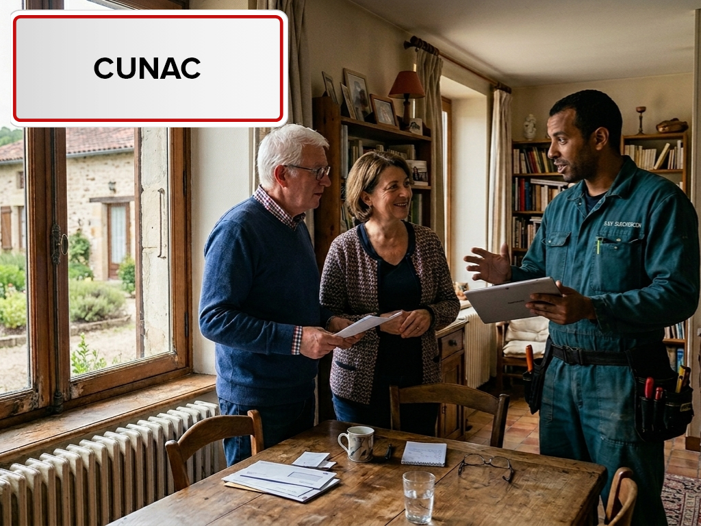 Installation de pompe à chaleur à Cunac (81990) dans le Tarn