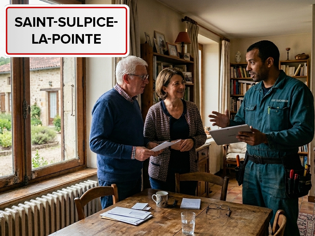 Installation de pompe à chaleur à Saint-Sulpice-la-Pointe (81370) dans le Tarn